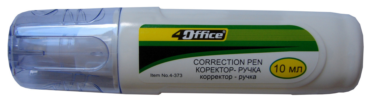 Коректор-ручка 4OFFICE (4-373), 10 мл